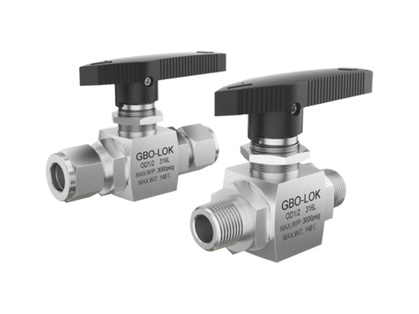 Three piece high-pressure ball valve SBVH series